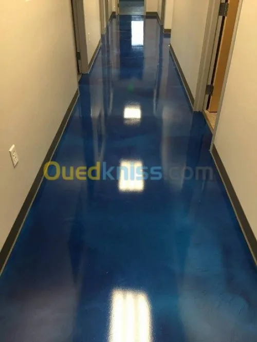 revêtements de sol en résine époxy