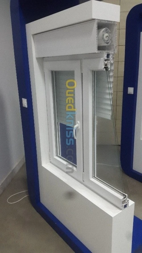 la menuiserie en système pvc porte 