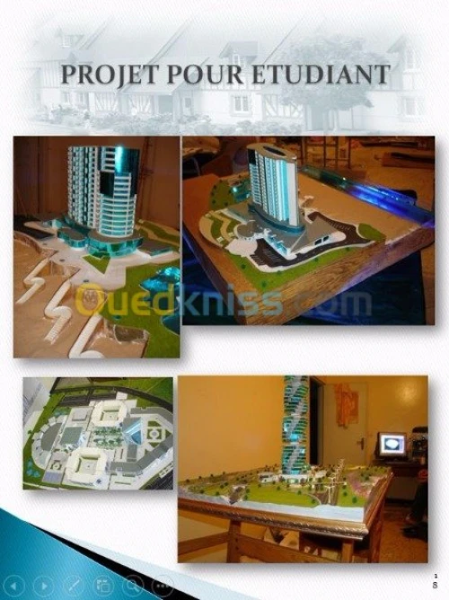 realisation des maquettes