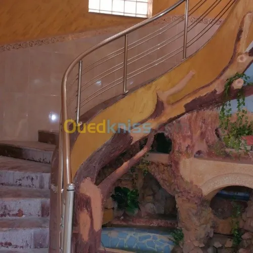 تركيب سلالم المكاتب والمنازل بالاينوكص