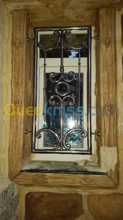 Fabrication de rampes d'escalier inox