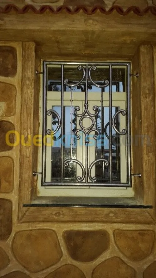 Fabrication de rampes d'escalier inox