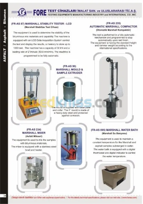 MANUFACTURING INDUSTRY HIGH TESTING TE
