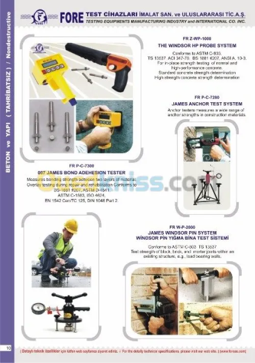 MANUFACTURING INDUSTRY HIGH TESTING TE