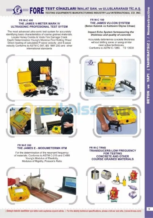 MANUFACTURING INDUSTRY HIGH TESTING TE
