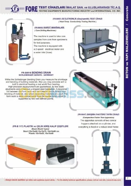 MANUFACTURING INDUSTRY HIGH TESTING TE