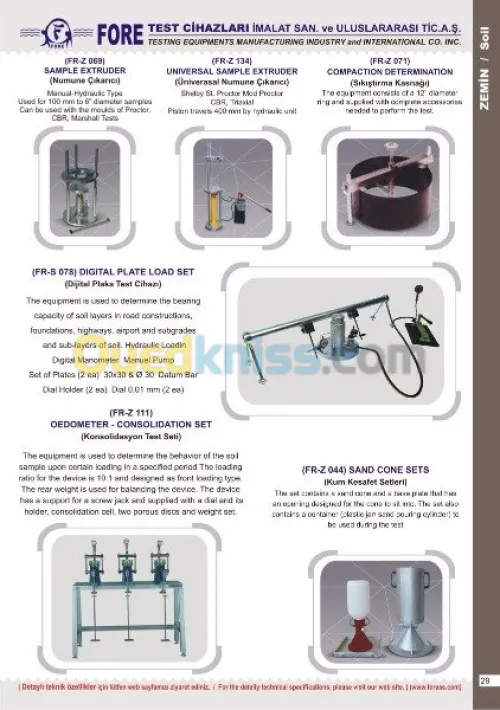 MANUFACTURING INDUSTRY HIGH TESTING TE