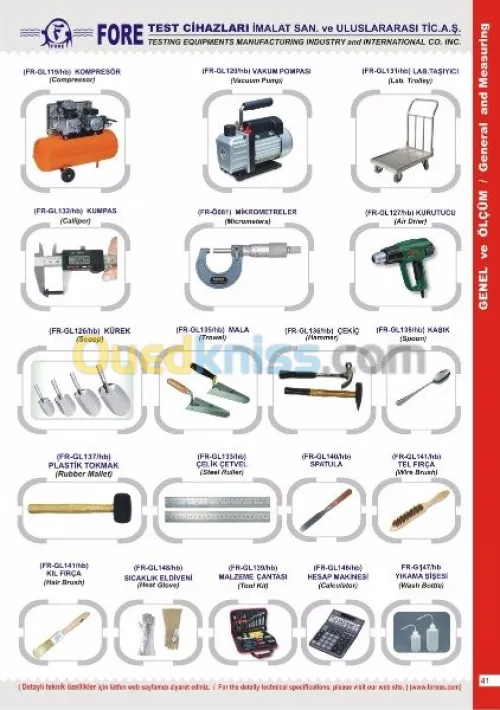 MANUFACTURING INDUSTRY HIGH TESTING TE