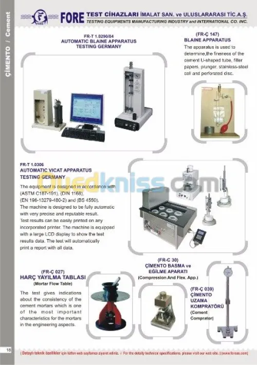 MANUFACTURING INDUSTRY HIGH TESTING TE