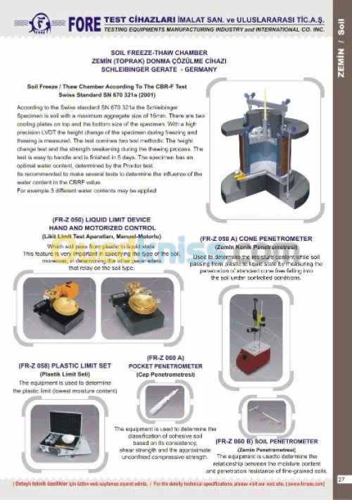 MANUFACTURING INDUSTRY HIGH TESTING TE