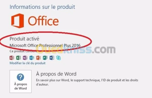 Microsoft office PRO PLUS  2016