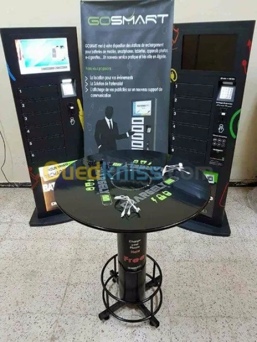 Borne de rechargement batteries de tel