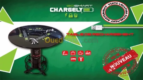 Borne de rechargement batteries de tel