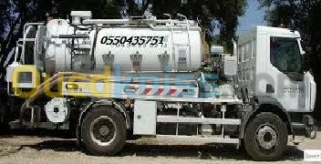 Nettoyage fosse et cave et debauchage