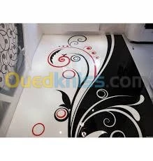 placo platre (BA13)+ époxy 3D + Peintu