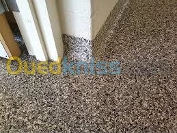 placo platre (BA13)+ époxy 3D + Peintu
