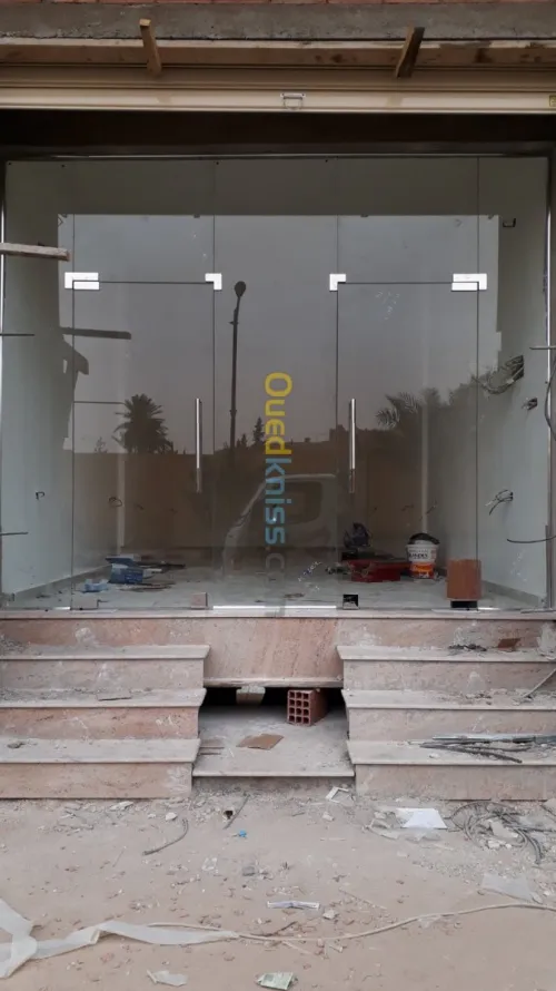 rampe d' escalier en inox 