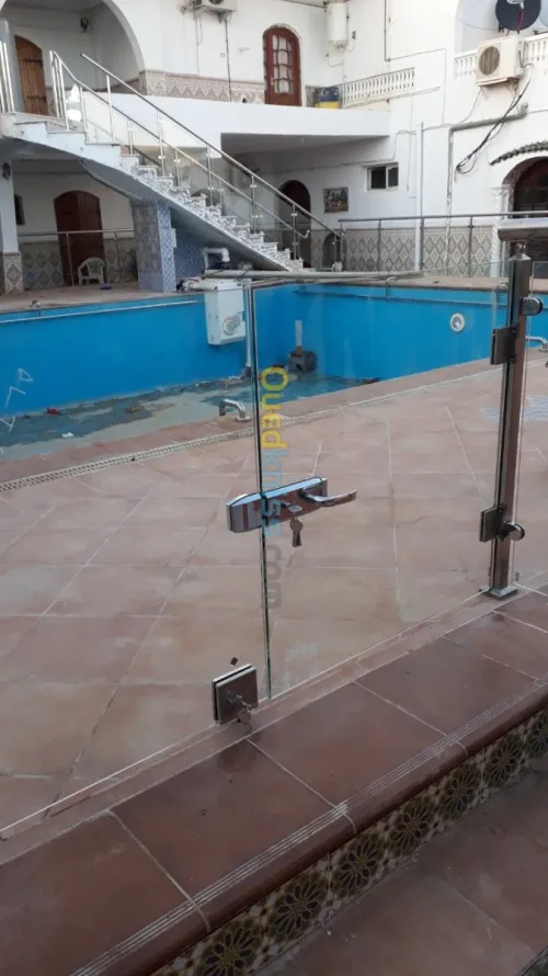 rampe d' escalier en inox 