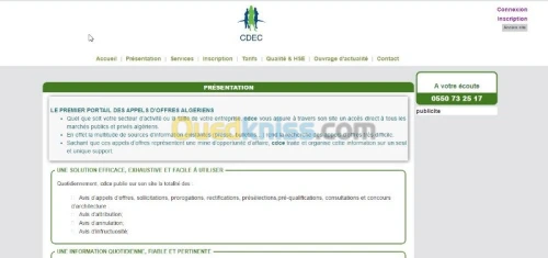 Développement de sites web