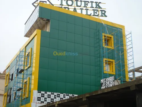 Menuiserie Aluminium  Alucobon/facades