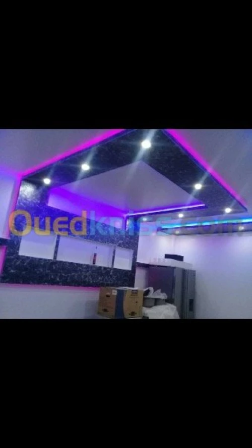 Décoration séparation Placoplatre ba13