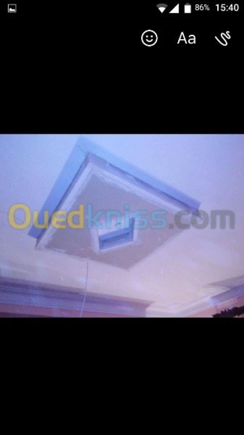 Placoplatre faux plafond BA13