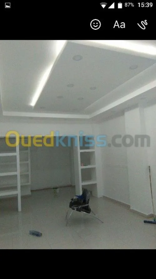 Placoplatre faux plafond BA13