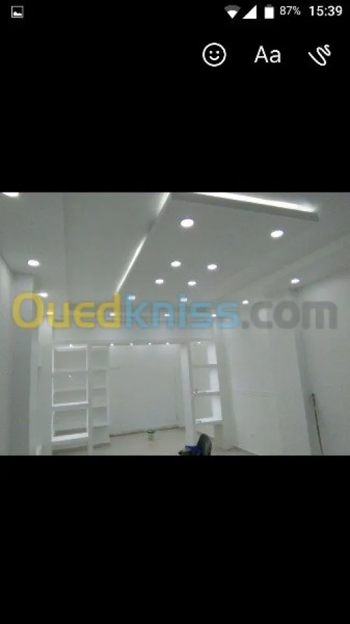 Placoplatre faux plafond BA13