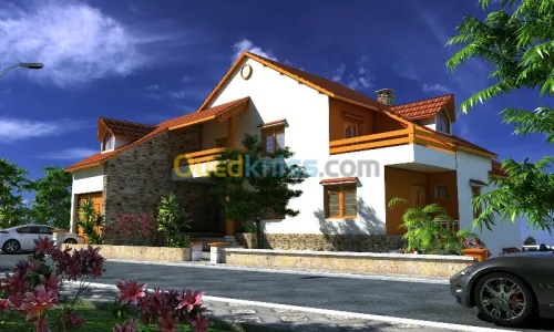 conception des 3D exter et inter