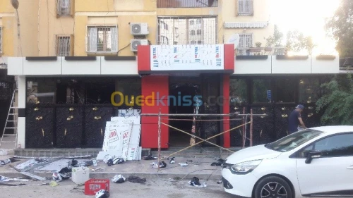 Habillages des façades en alucobande a