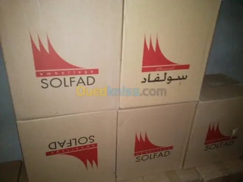 vente de produits d'emballages