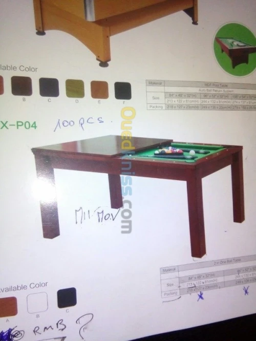 Billard SAM _ BIllard Sampro 