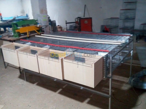 Cage de lapin _ اقفاص ارانب 