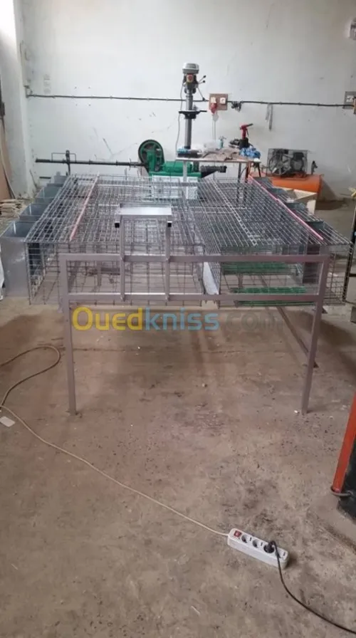 Cage de lapin _ اقفاص ارانب 