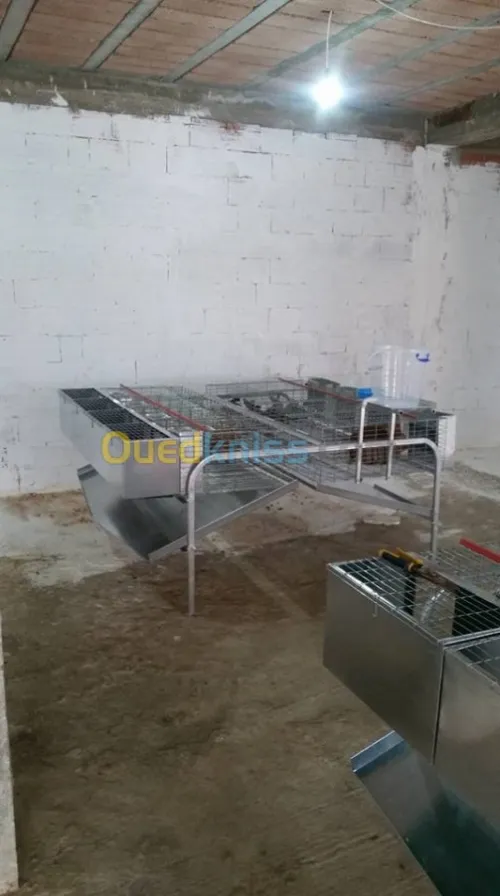 Cage de lapin _ اقفاص ارانب 