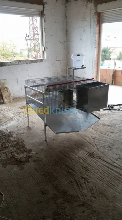 Cage de lapin _ اقفاص ارانب 