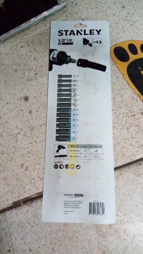 13 DOUILLES LONGUES 1/2¨ IMPACT