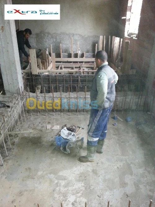 Conception et réalisation des piscines