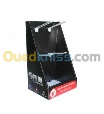 PLV de comptoir et présentoirs