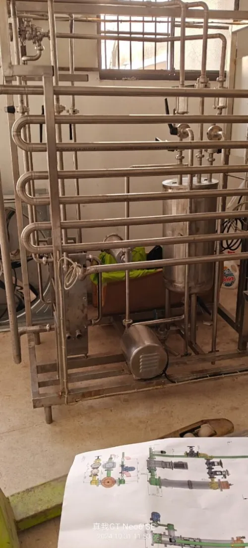 Pasteurisateur à plaques 1000lh