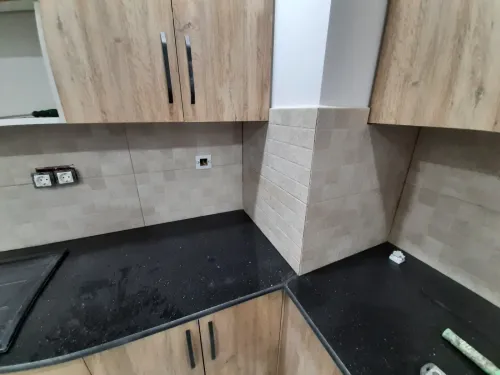 cuisine sur mesure hi-gloss et MDF