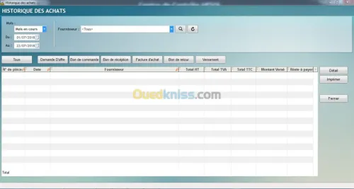Logiciel de gestion commerciale