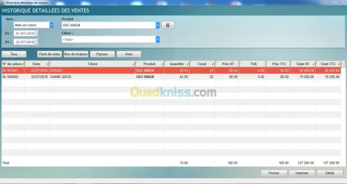Logiciel de gestion commerciale