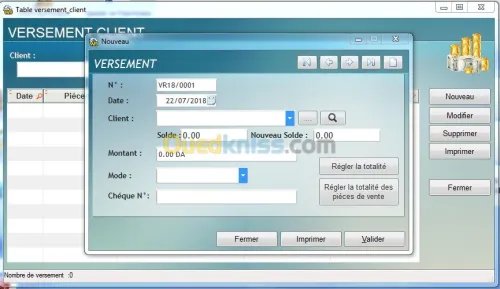Logiciel de gestion commerciale
