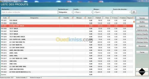 Logiciel de gestion commerciale