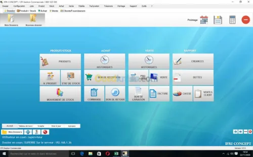 Logiciel de gestion commerciale