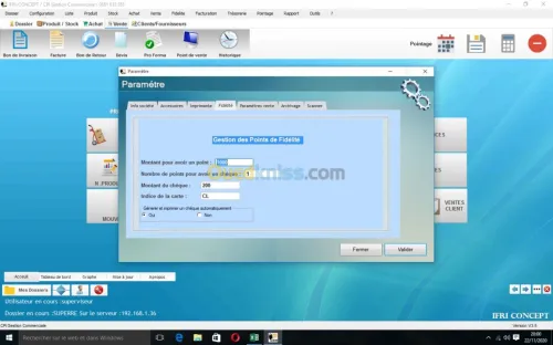 Logiciel de gestion commerciale