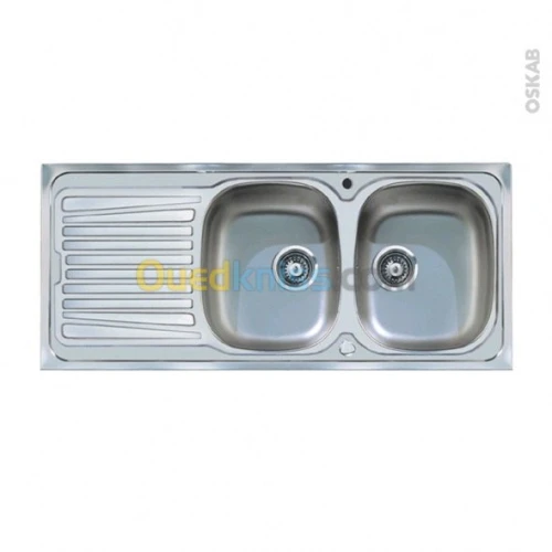 Evier de cuisine ALVEO Inox 
