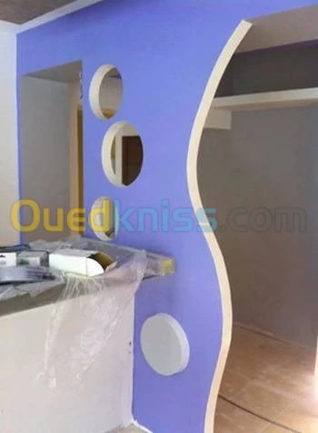 PLACO PLATRE ET PVC 