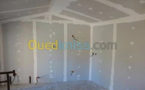 TOUS TRAVAUX DE PLACO PLATRE ET PVC -